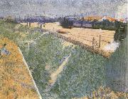 Charles Angrand The Western Railway Leaving Paris oil painting picture wholesale